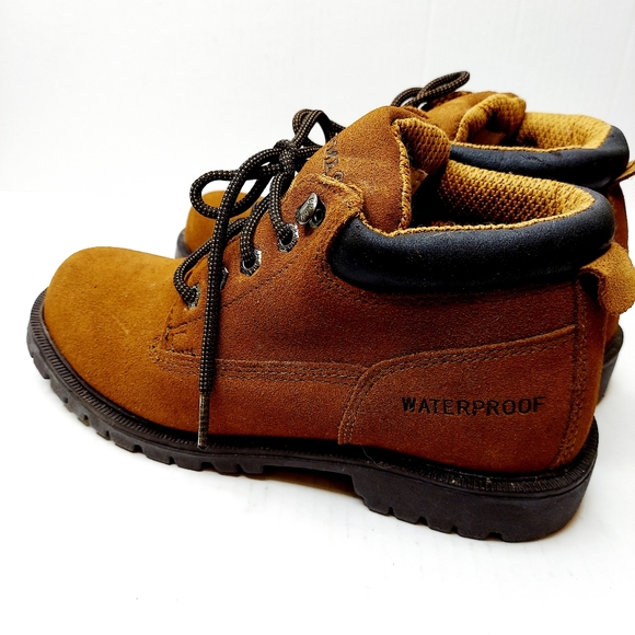 Brahma Raven Oil Resistant Waterproof Brown Ankle SZ 7.5 Hiking Work Boot NWOB - Picture 8 of 13